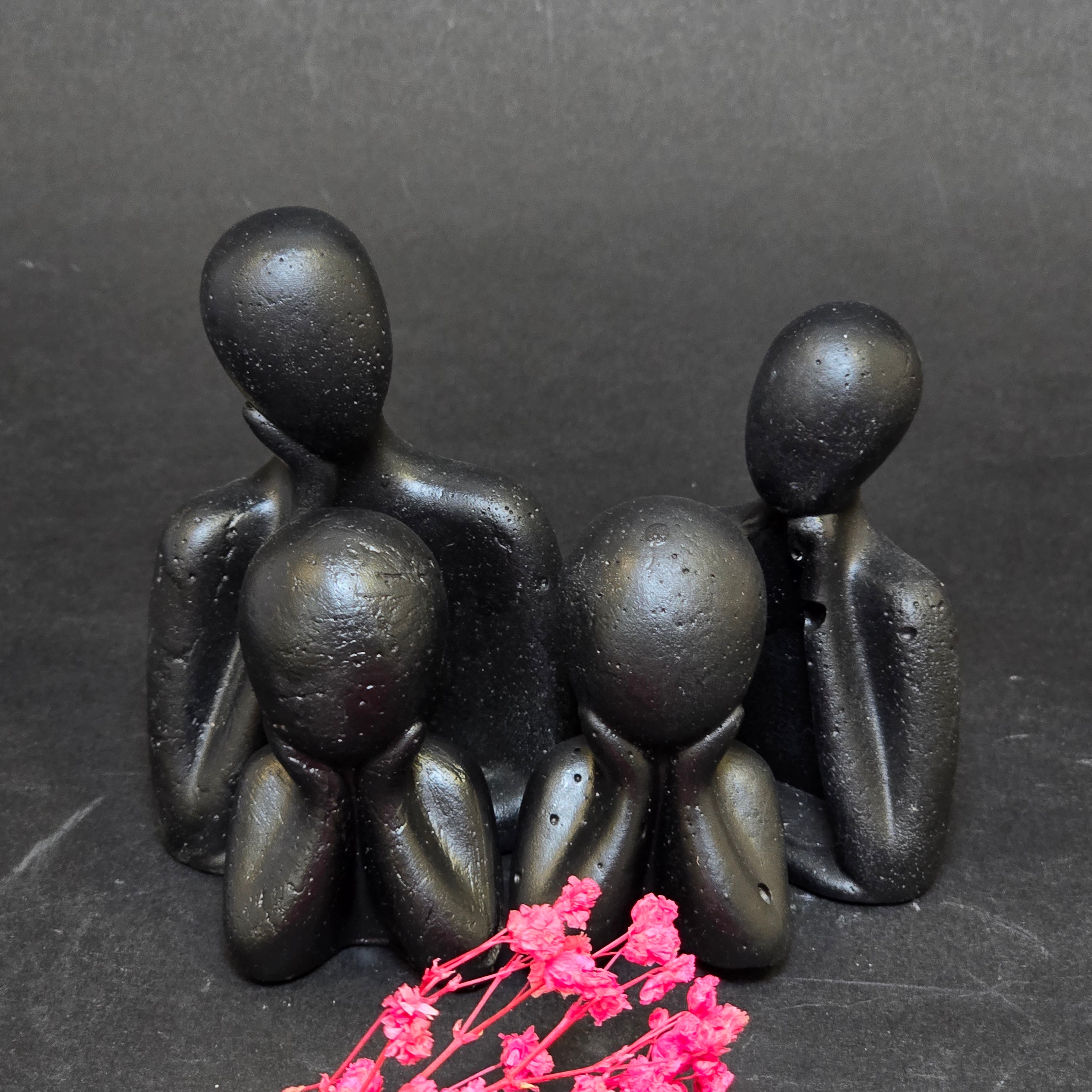 מארז זוג פלוס שתיים אובלי שחור דרינה פינק מארזים