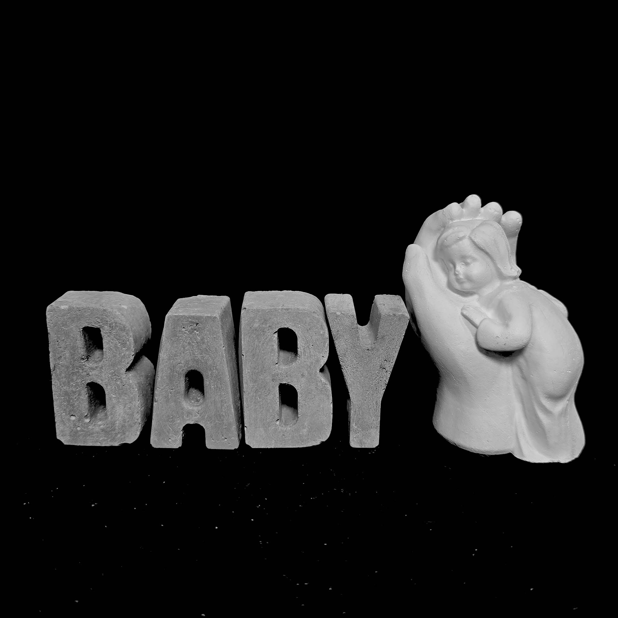 אותיות מעוצבות Baby דרינה פינק פריטים דקורטיביים
